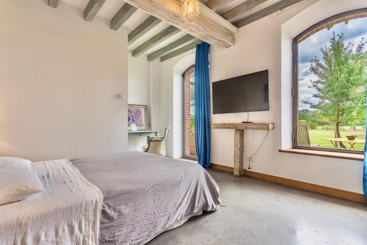 Les Bruyeres Bed & Breakfast La Charonnerie Bagian luar foto